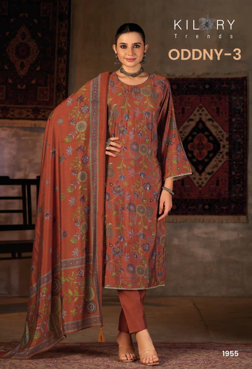 Kilory Oddny Vol 3 Dress materials wholesale in Surat